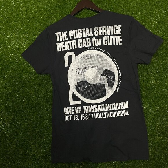 The Postal Service Dead Cab for Cutie 20 year Anniversary 2023 T-shirt size Smal - Picture 6 of 6
